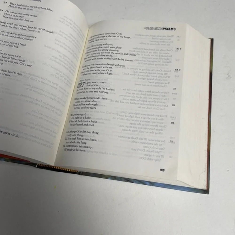 The Message Remix Eugene H Peterson‎ Bible Contemporary Language Book